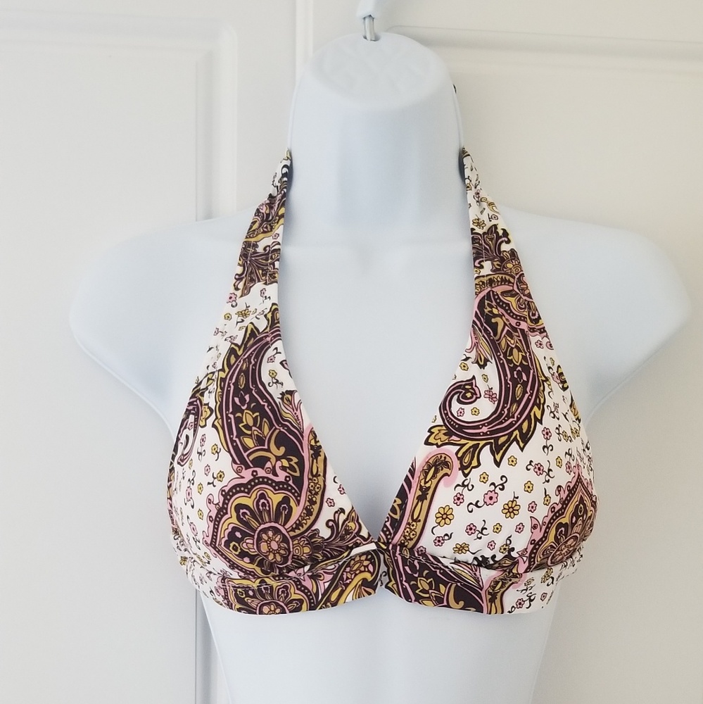 De La Mer Halter Bikini Top